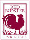 red rooster fabrics from cross patch