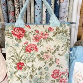 Cross patch pretty flippin bag pattern