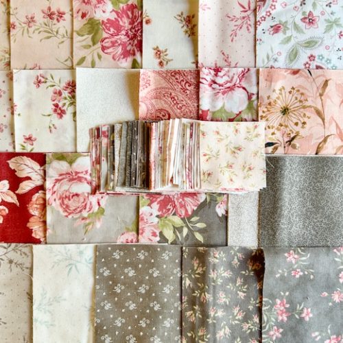 Moda 3 Sisters mini charm