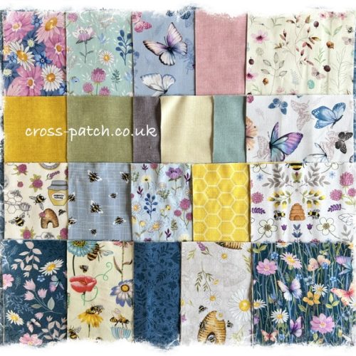 Butterflies Bees and Blooms Charm Pack