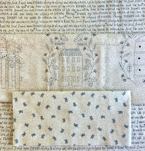 Bloom and Grow panel quilt kit