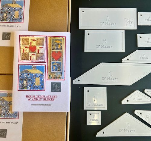 House Template set for 6” and 12” blocks