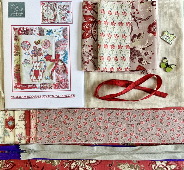 Summer Blooms stitching folder-kit - Image 4
