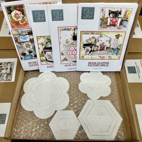 Hexie Flower Family Template Set