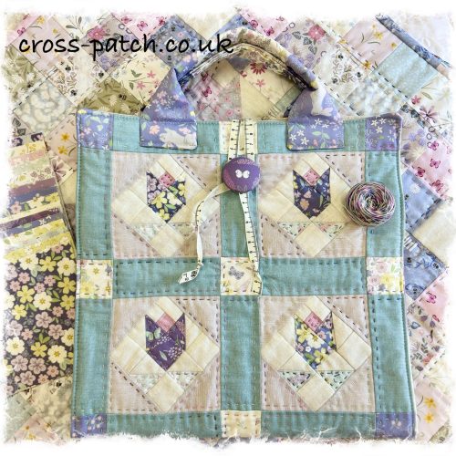 Blooming Tulips Block Bag Pattern
