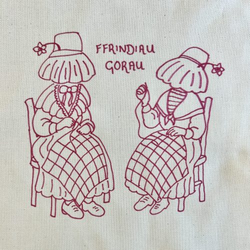 Ffrindiau Gorau- best friends stitchery