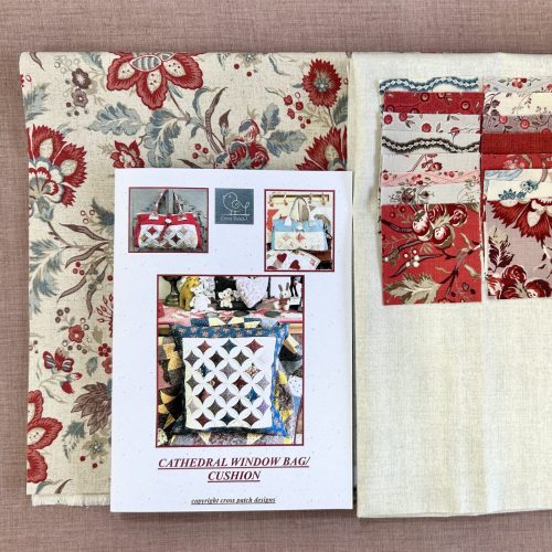 Cathedral Window Cushion Kit - French General