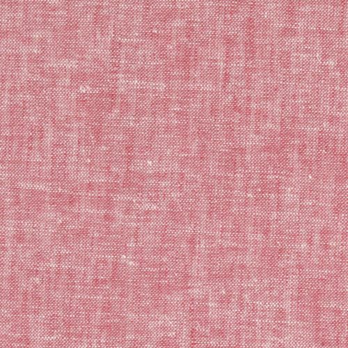 Yarn dye linen- red